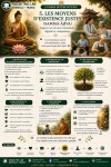 LE NOBLE SENTIER OCTUPLE 5. LES MOYENS D'EXISTENCE JUSTES (SAMMĀ-ĀJĪVA)
