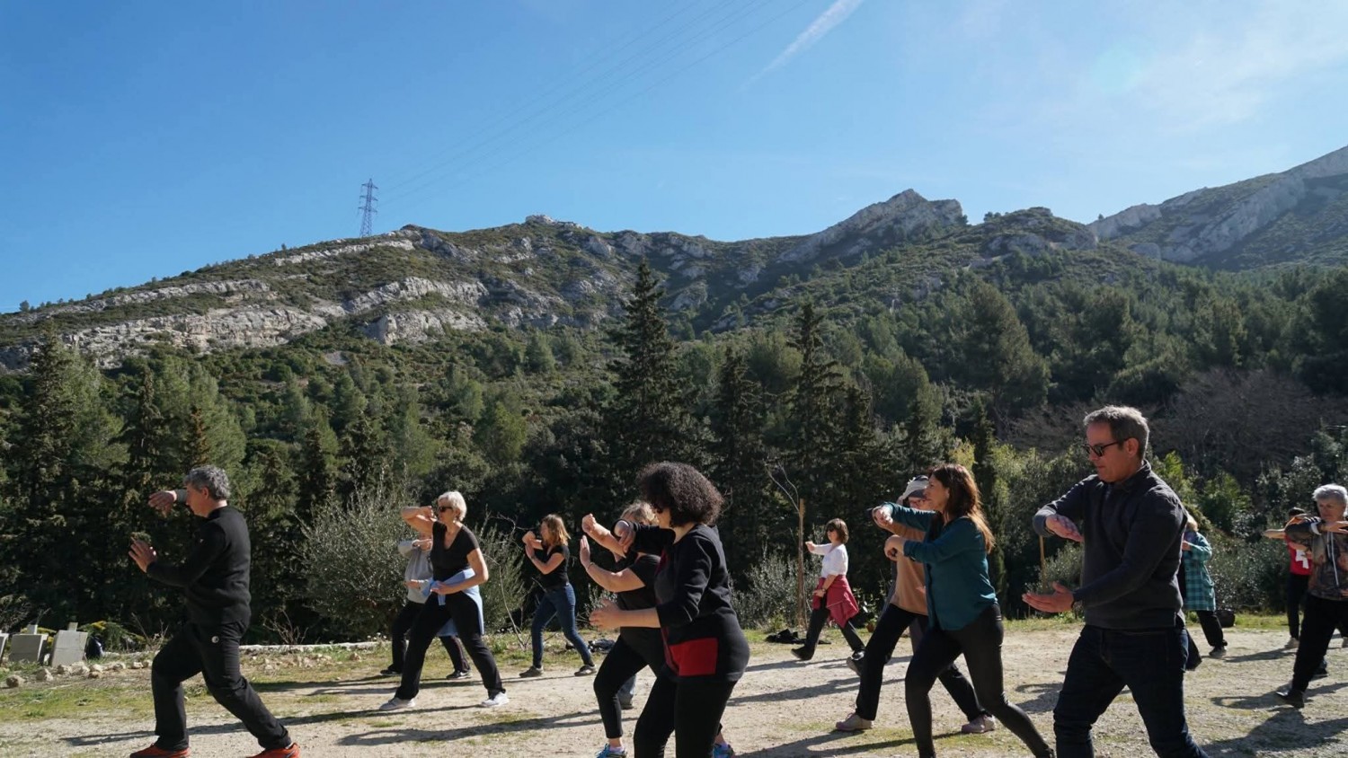 Cours de Taichi à la pagode Truc Lam Marseille