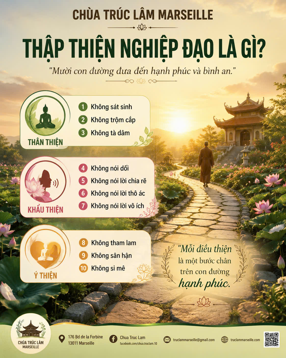 THẬP THIỆN NGHIỆP ĐẠO - THẬP THIỆN NGHIỆP ĐẠO LÀ GÌ?