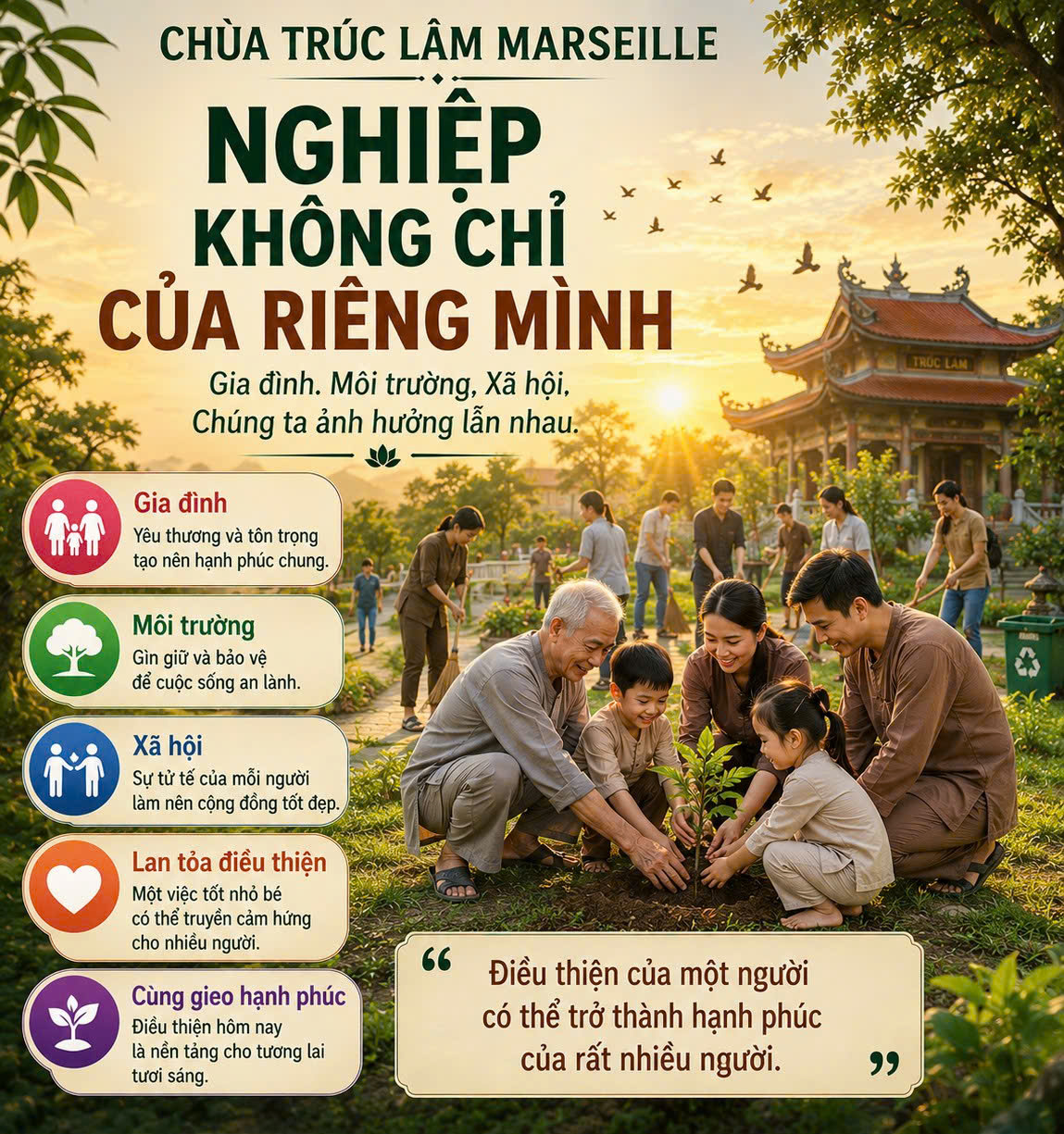 NGHIỆP KHÔNG CHỈ CỦA RIÊNG MÌNH