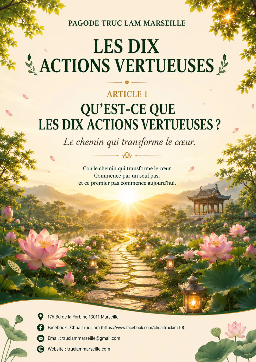 QU'EST-CE QUE LES DIX ACTIONS VERTUEUSES ?