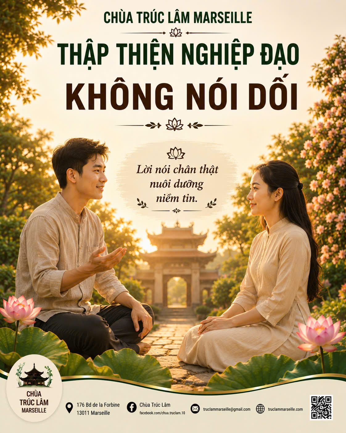 THẬP THIỆN NGHIỆP ĐẠO - KHÔNG NÓI DỐI