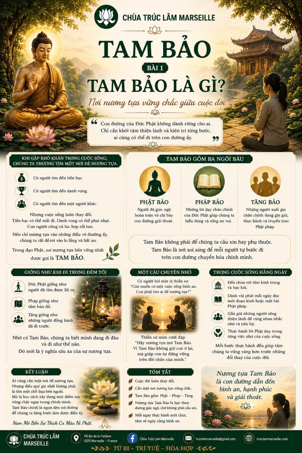TAM BẢO - TAM BẢO LÀ GÌ?