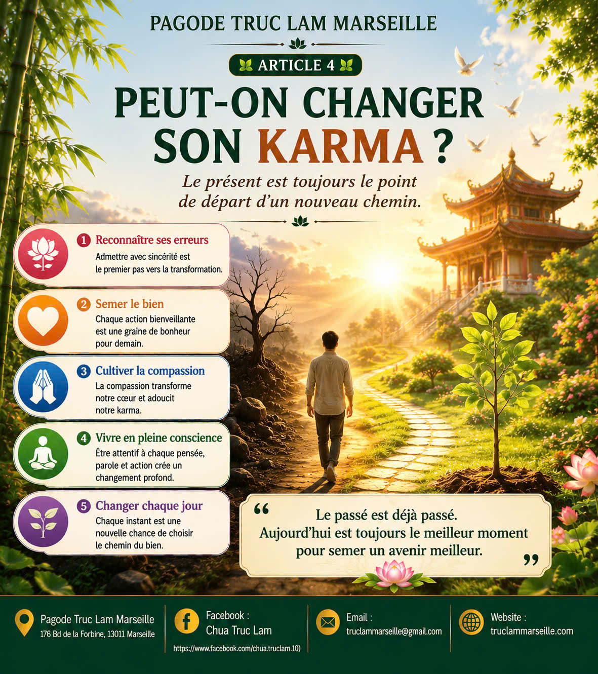 PEUT-ON CHANGER SON KARMA ?