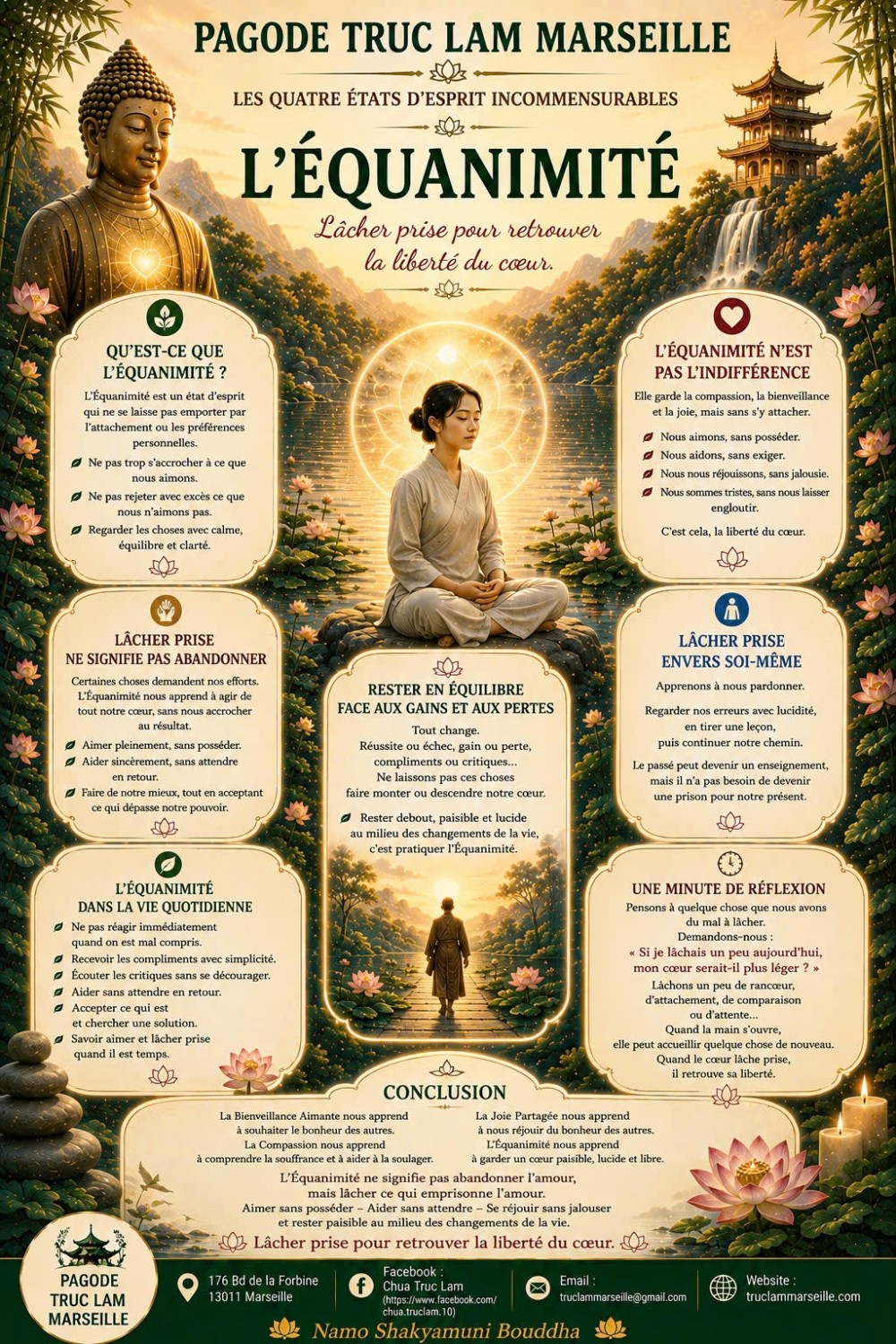 LES QUATRE ÉTATS D’ESPRIT INCOMMENSURABLES - L’ÉQUANIMITÉ