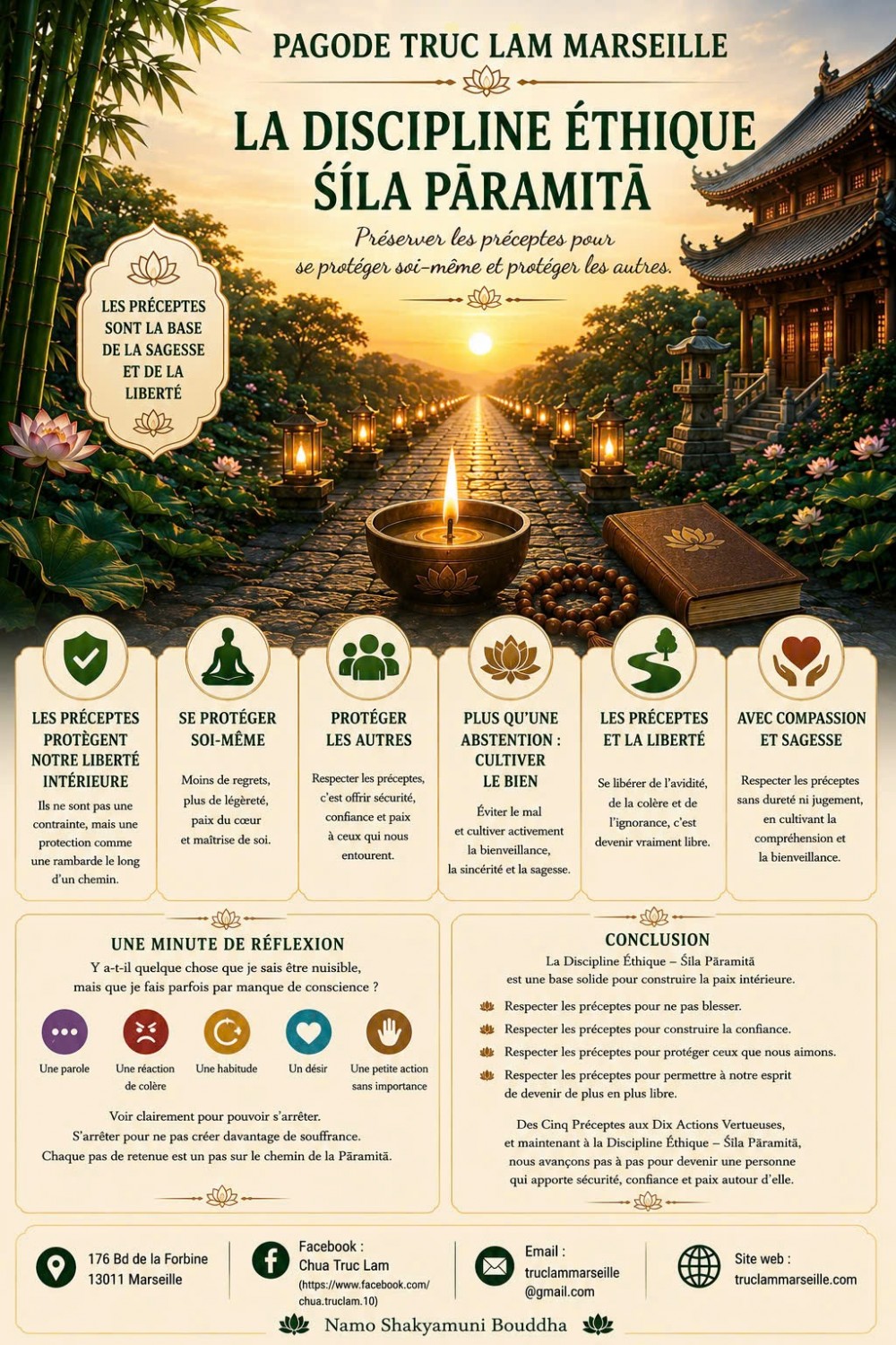 LES SIX PĀRAMITĀS – LA DISCIPLINE ÉTHIQUE – ŚĪLA PĀRAMITĀ