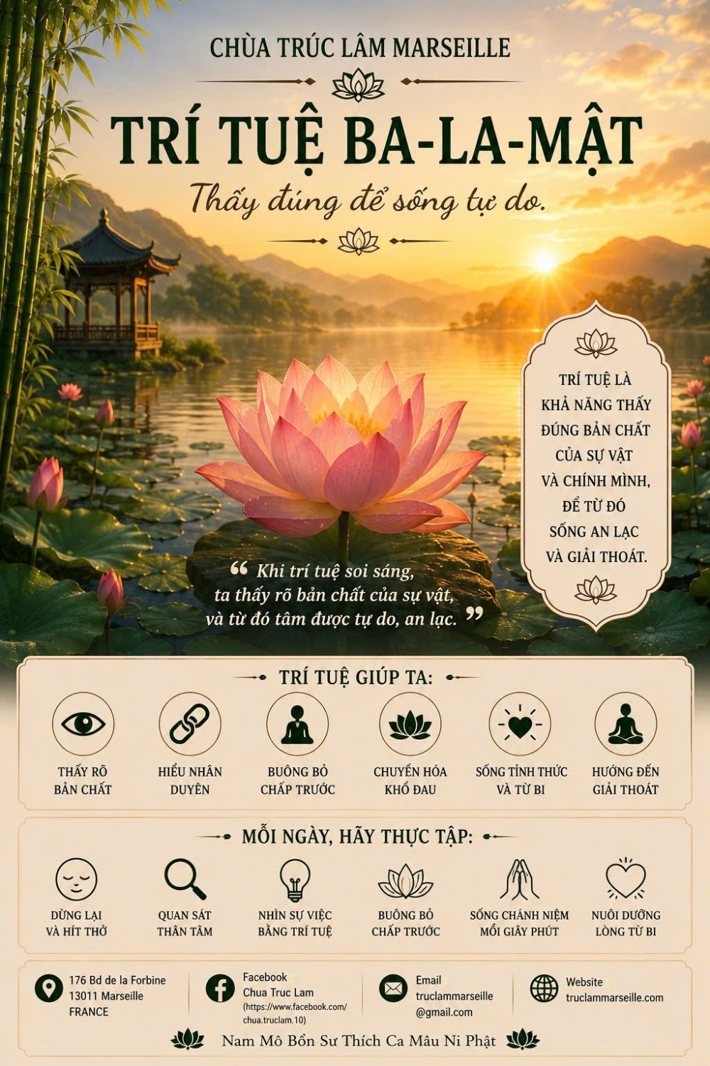 LỤC BA-LA-MẬT – TRÍ TUỆ BA-LA-MẬT