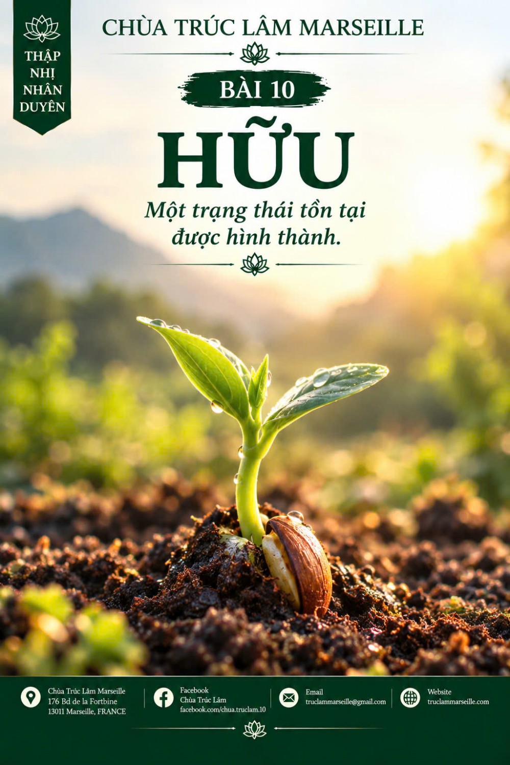 THẬP NHỊ NHÂN DUYÊN – 10: HỮU