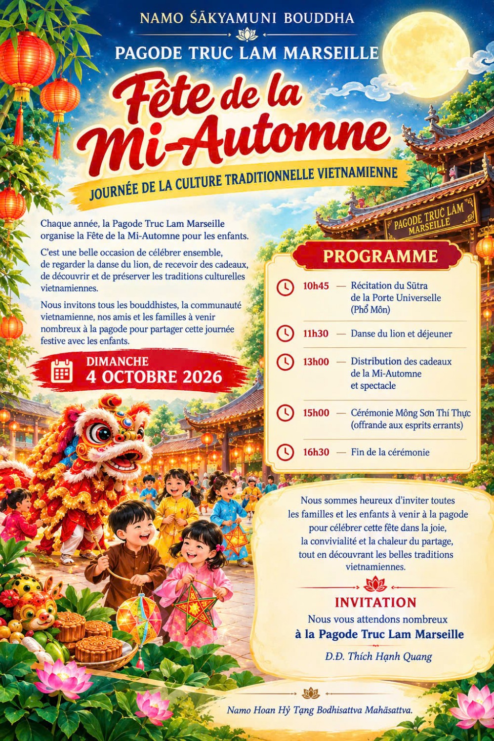 FÊTE DE LA MI-AUTOMNE 04/10/2026